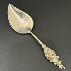 Vintage REED & BARTON Harlequin Silverplate 5 3/4” Jelly Server/Appetizer Spoon
